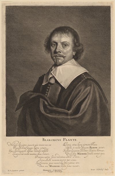 Franciscus Plante da Jonas Suyderhoff after Pieter Dircksz Santvoort