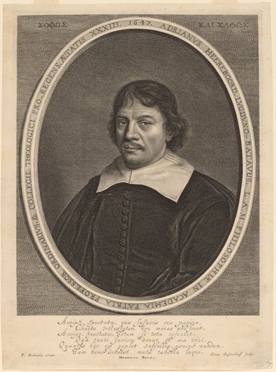 Adriaen Heereboord da Jonas Suyderhoff after Pieter Dubordieu