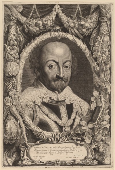 Giovanni, Conte di Nassau da Jonas Suyderhoff after Sir Anthony van Dyck