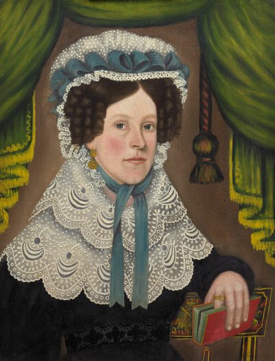 Donna con un libro da Jonas Welch Holman