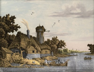 Mulino lungo un fiume da Jonas Zeuner