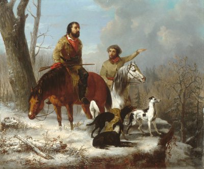 Trapper, ca. 1855 da Jonathan K. Trego