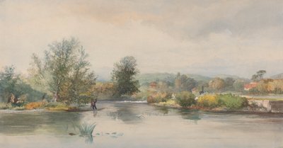Barca su un Fiume da Jonathan Needham