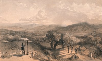 La valle di Baidar, dalla villa di Rear Petroski, guardando a est da Jonathan Needham