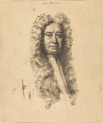 John, Lord Somers da Jonathan Richardson, Sr.