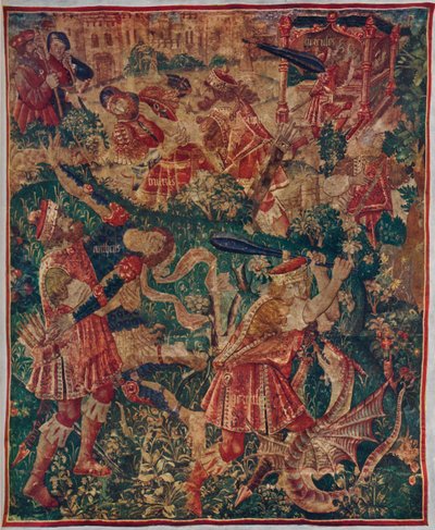 Scene della vita di Ercole: Arazzo tessuto da Joos di Audenarde, c1498 1946 da Joos of Audenarde