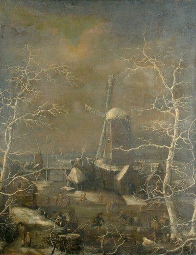 Scena Invernale, c.1600 da Joos or Josse de The Younger (attr. to) Momper