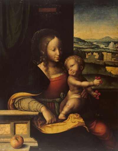Vergine e Bambino da Joos van (and workshop) Cleve