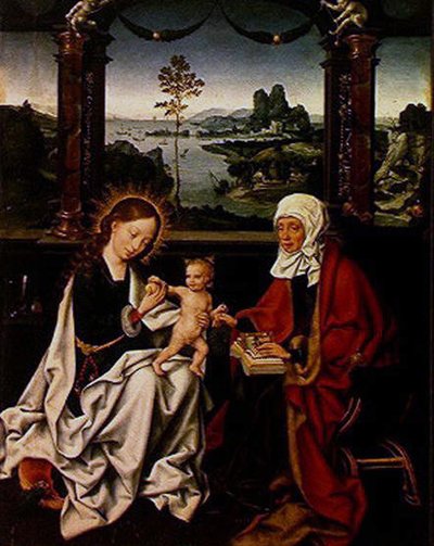 Madonna col Bambino e Sant