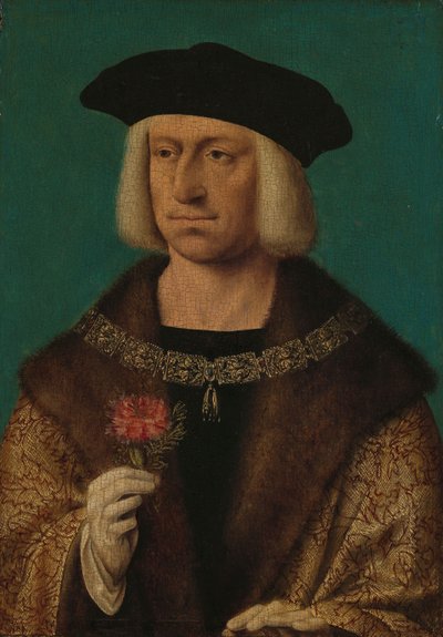Ritratto di Massimiliano I da Joos van Cleve