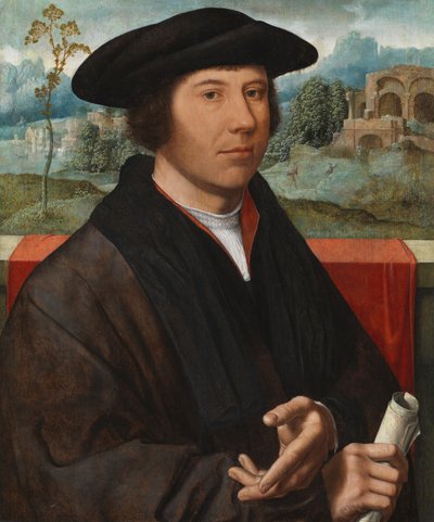 Ritratto di un uomo, 1528-29 da Joos van Cleve