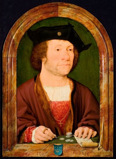 Ritratto di un uomo, chiamato Anthonis van Hilten da Joos van Cleve