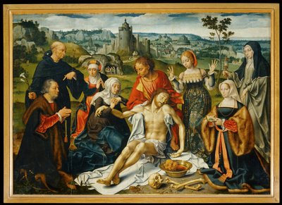 Pala della Deplorazione di Cristo ... da Joos van Cleve