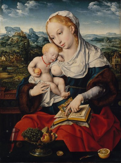 Vergine e Bambino da Joos van Cleve