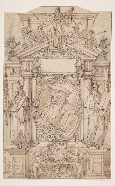 Ritratto di Tiberio Deciani da Joos van Winghe