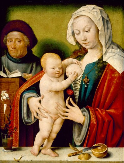 La Sacra Famiglia da Joos van and workshop Cleve