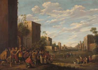 Ospitare i poveri da Joost Cornelisz Droochsloot