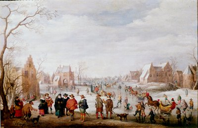 Pattinatori da Joost Cornelisz. Droochsloot