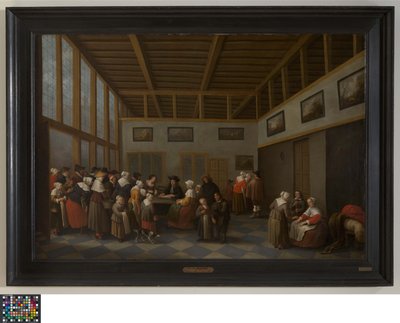 La distribuzione ai poveri da Joost Cornelisz Droochsloot