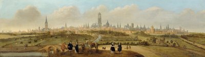 Vista sulla città di Utrecht da Joost Cornelisz Droochsloot