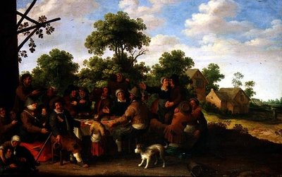 Festa del villaggio da Joost Cornelisz. Droochsloot
