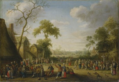 Scena di villaggio, 1637 da Joost Cornelisz. Droochsloot