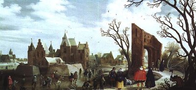 Inverno, 1624 da Joost Cornelisz. Droochsloot