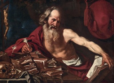 San Girolamo nella sua cella, 1654 da Joost Van de Hamme