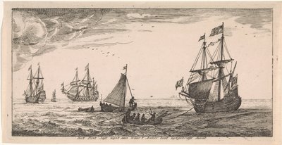 Navi in mare da Joost van Geel