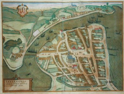 Mappa di Ekelenforde, da 