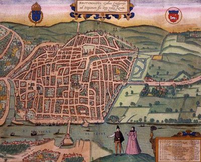 Mappa di Rouen, da 