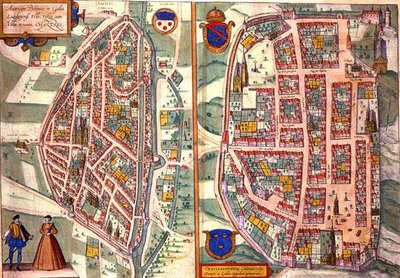 Mappe di Chartres e Dunois, da 