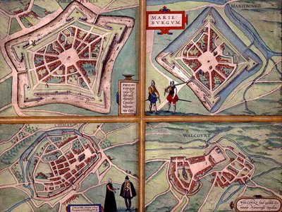 Mappe di Philippeville, Mariembourg, Chimay e Walcourt, da 