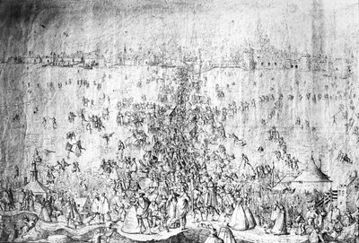 Divertimenti sul fiume Escaut da Joris Hoefnagel