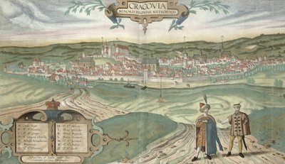Mappa di Cracovia, da 