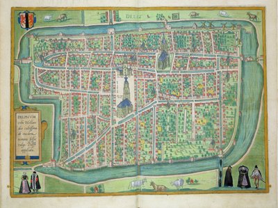 Mappa di Delft, da 