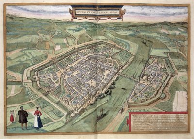 Mappa di Francoforte, da 