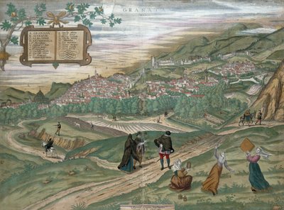 Mappa di Granada, da 