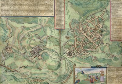 Mappa di Gerusalemme, da 