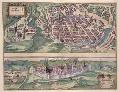 Mappa di Poznan e Gruczno, da 
