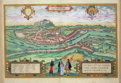 Mappa di Salisburgo, da 