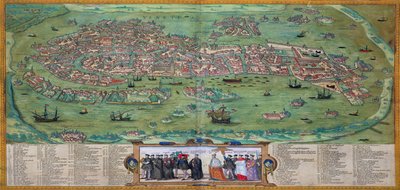 Mappa di Venezia, da 