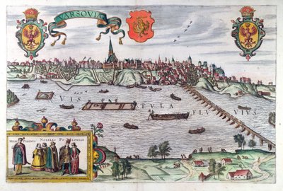 Mappa di Varsavia, da 