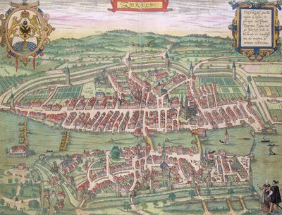 Mappa di Zurigo, da 