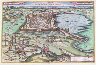 Il forte ungherese di Papa al tempo degli assedi ottomani, da 