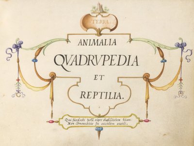 Pagina del titolo da Joris Hoefnagel