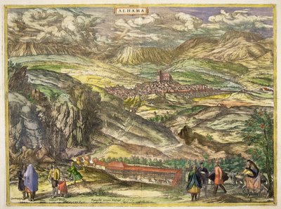 Veduta di Alhama da Joris Hoefnagel