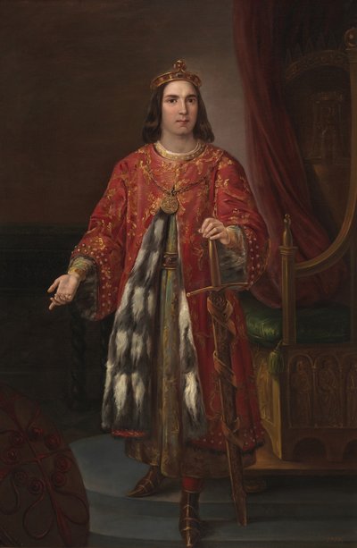 Re Sancho III di Castiglia, 1850 da José Castelaro y Perea