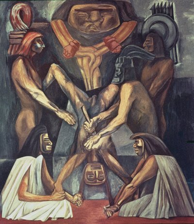 Antico sacrificio umano, da L