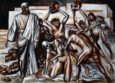 Martirio di San Esteban da José Clemente Orozco